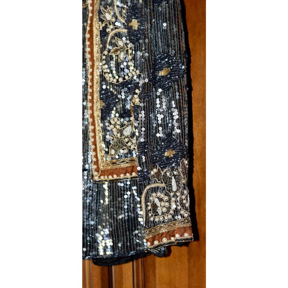 Judith Ann Creations for I Magnin Haute Couture 100% Silk 3pc Skirt Suit Size M - Picture 6 of 16